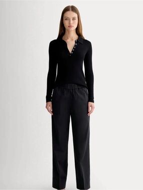 Everlane easy pants black s